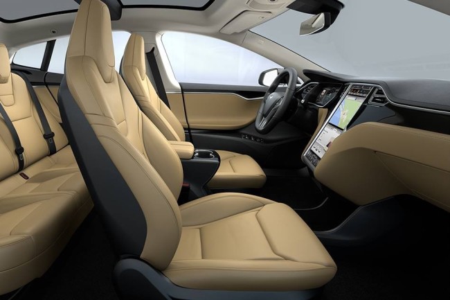 Tesla Model S seats