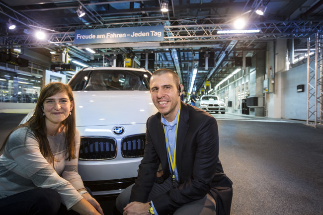 150.000th car delivered at BMW Welt 2