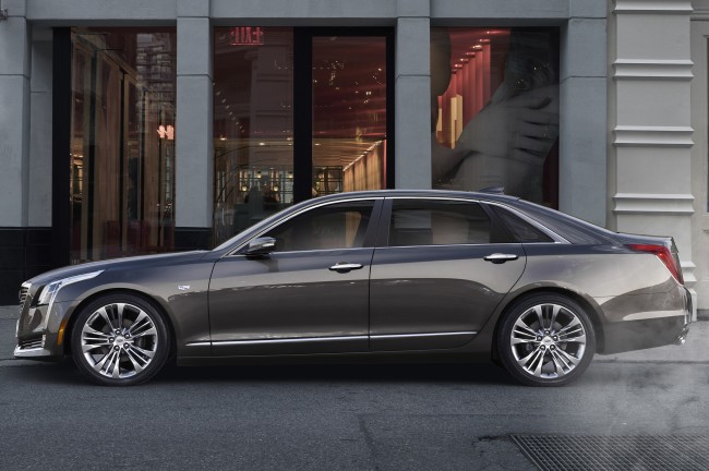 The 2016 Cadillac CT6 elevates to the top of the Cadillac range, and creates a new formula for the prestige sedan through the integration of new technologies developed to achieve dynamic performance, efficiency and agility previously unseen in large luxury cars. Pre-production model shown.